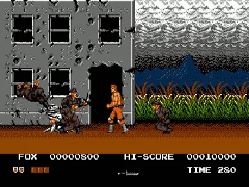 Thunder Fox (Japan) screen shot game playing